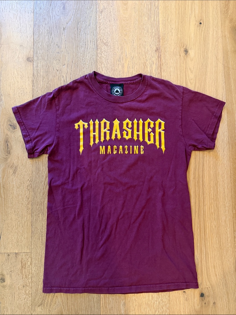 Thrasher Magazine Maroon Shirt